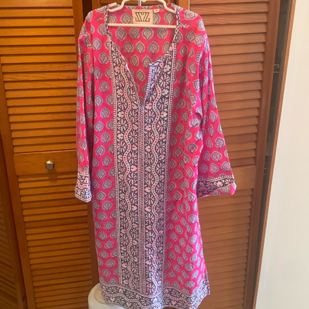 SZ Blockprints tunic for J Crew
